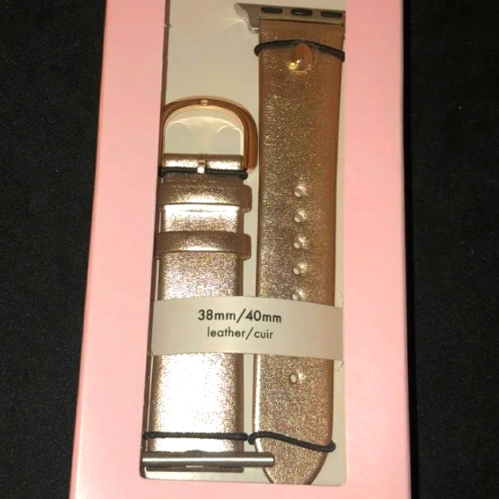Kate Spade Leather Apple Smartwatch Strap …